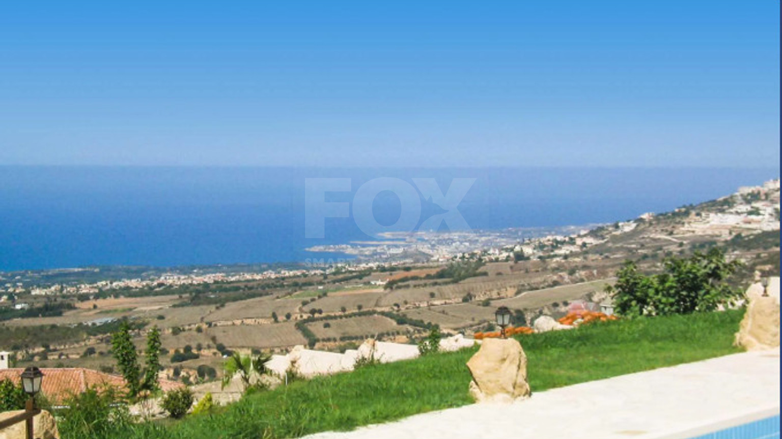 Luxury  three Bedroom Detached Villa in Tsada with Sea & Countryside Views