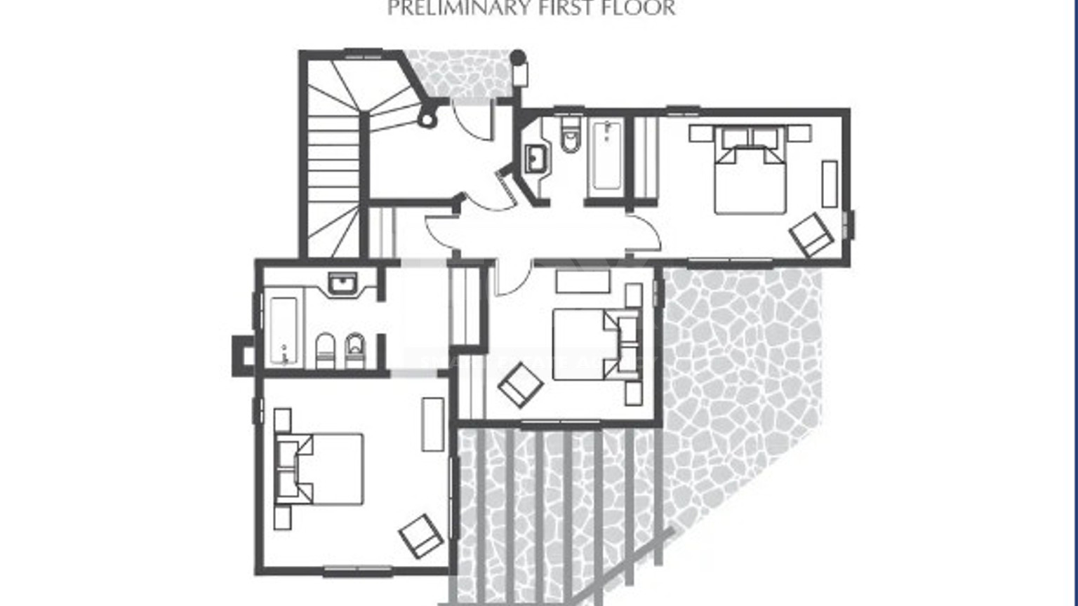 Luxury  three Bedroom Detached Villa in Tsada with Sea & Countryside Views