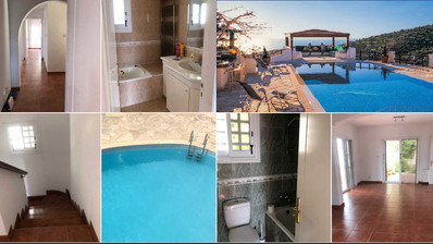 Luxury  three Bedroom Detached Villa in Tsada with Sea & Countryside Views