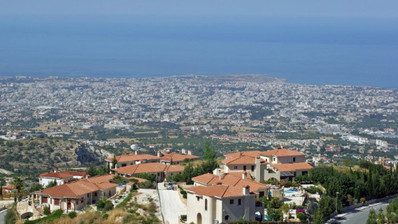 Luxury  three Bedroom Detached Villa in Tsada with Sea & Countryside Views