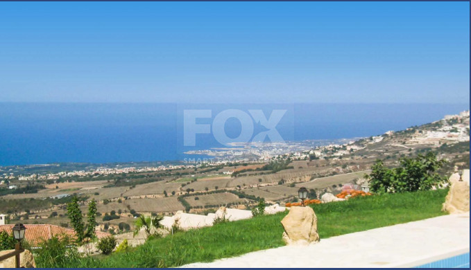 Luxury Hilltop four bedroom Villas in Tsada, Paphos with Private Pool & Panoramic Sea Views