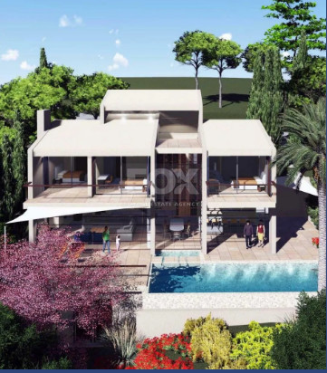 Luxury Hilltop four bedroom Villas in Tsada, Paphos with Private Pool & Panoramic Sea Views