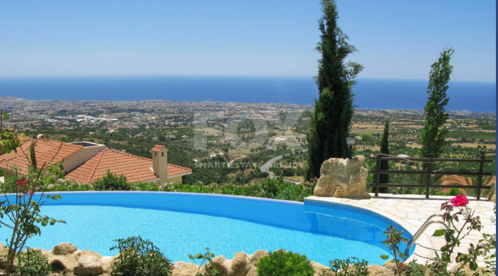 Luxury Hilltop four bedroom Villas in Tsada, Paphos with Private Pool & Panoramic Sea Views