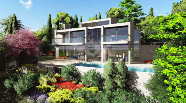 Luxury Hilltop four bedroom Villas in Tsada, Paphos with Private Pool & Panoramic Sea Views