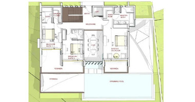 Luxury Hilltop four bedroom Villas in Tsada, Paphos with Private Pool & Panoramic Sea Views