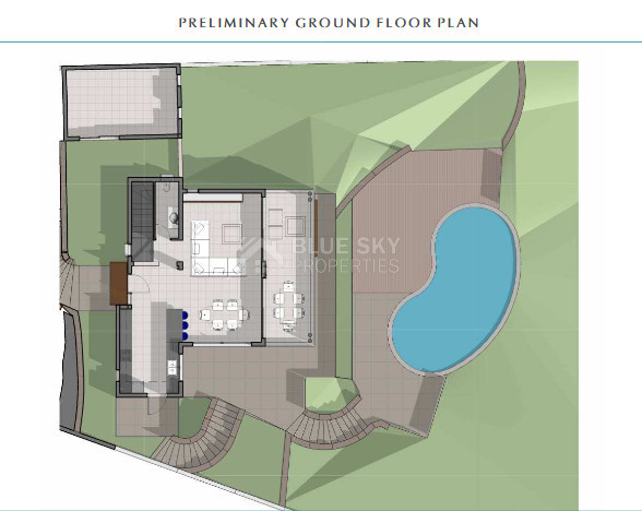 Spacious three Bedroom Villa For Sale in Tsada, Paphos