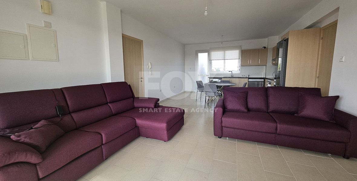 Fully furnished top floor two bedroom apartment for rent in Zakaki -Limassol