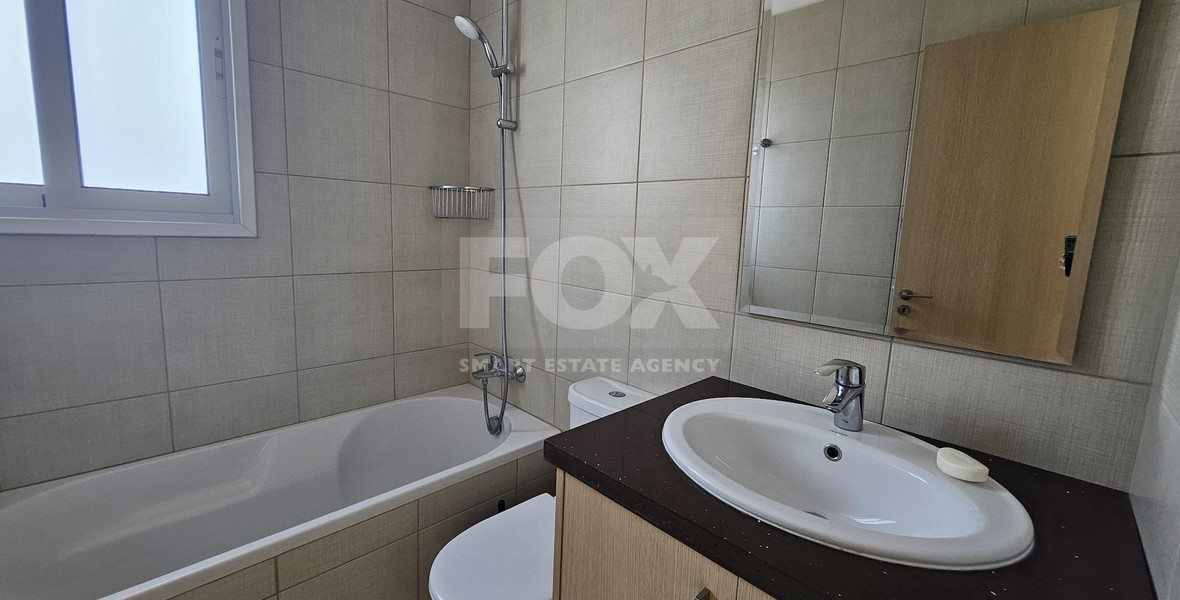 Fully furnished top floor two bedroom apartment for rent in Zakaki -Limassol