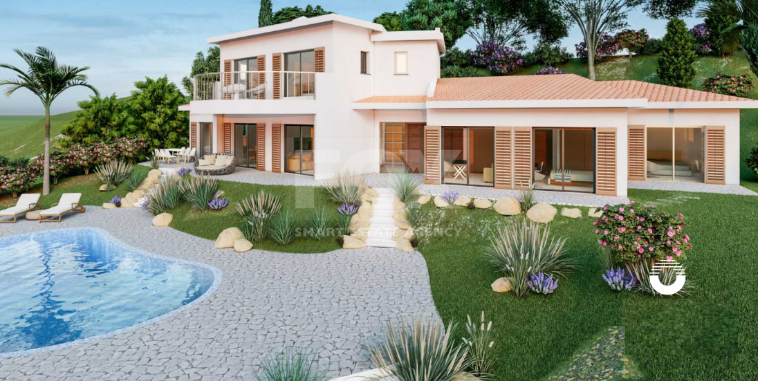 Tsada Village Living: Five bedroom villas ,  Panoramic Mediterranean Views & Serene Hilltop Lifestyle