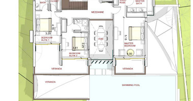 Luxury four bedroom villas in an Elegant Hilltop Living in Tsada, Paphos