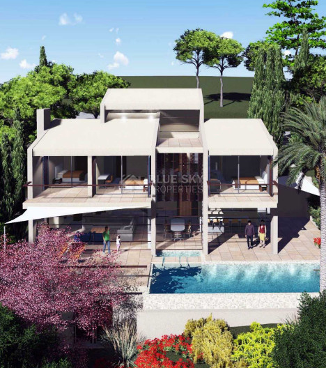 Luxury four bedroom villas in an Elegant Hilltop Living in Tsada, Paphos