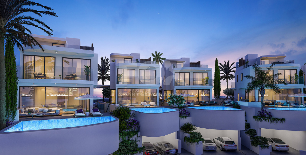 Luxury  ten Bedrooms Seafront Villa in Kissonerga, Paphos | Exclusive Coastal Living in Cyprus for sale