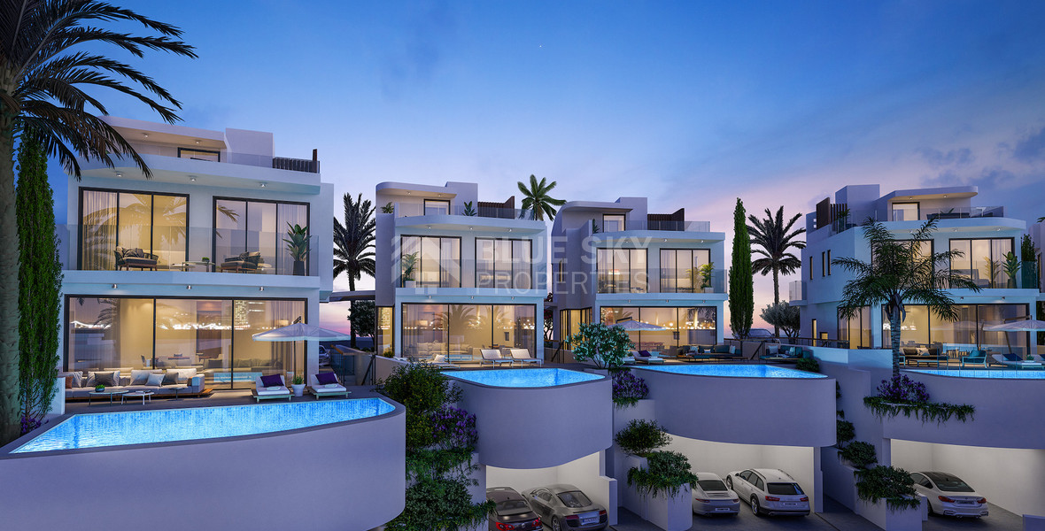 Exclusive Paphos Beachfront Villa with Five Bedrooms & Private Pool in Kissonerga