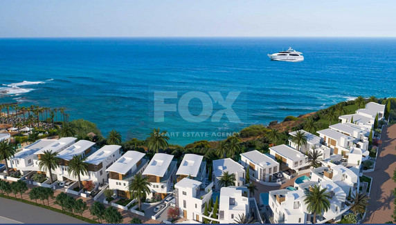 Exclusive Paphos Beachfront Villa with Five Bedrooms & Private Pool in Kissonerga
