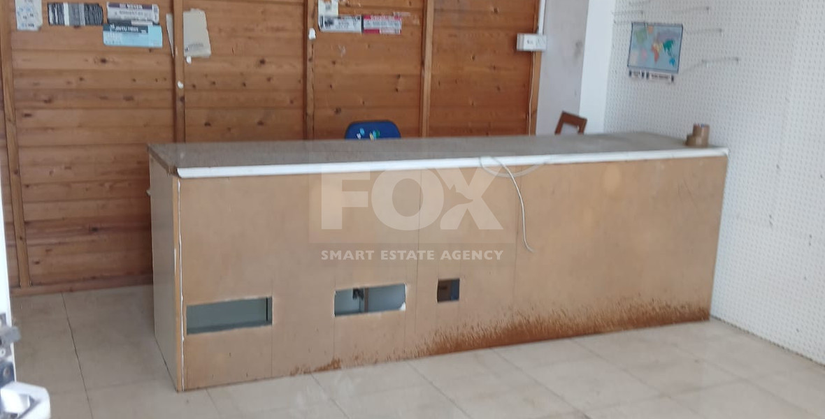Partially Furnished Artistic Shop in Geroskipou Center, for rent