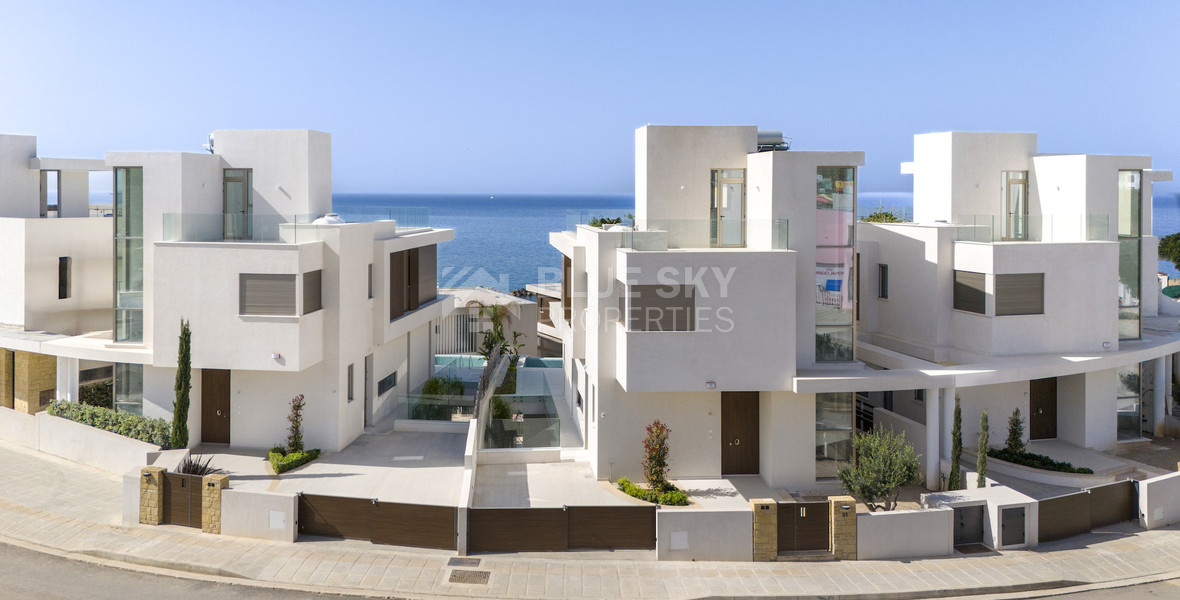 Modern three Bedroom Coastal Villa in Paphos with Pool and Outdoor Living for sale