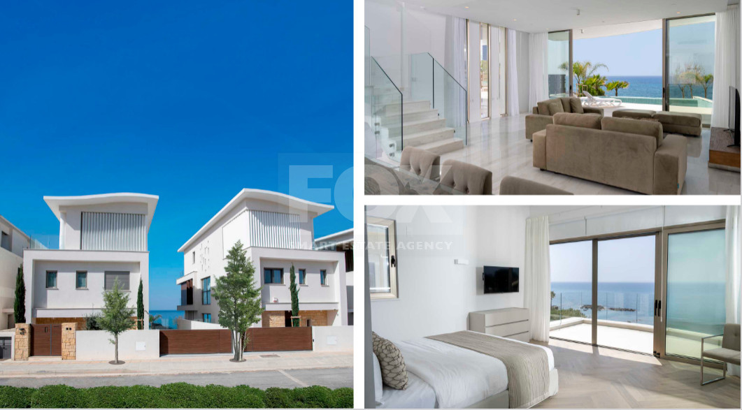 Modern three Bedroom Coastal Villa in Paphos with Pool and Outdoor Living for sale