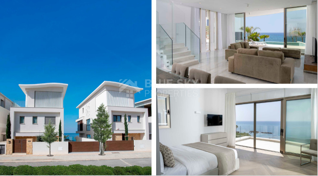 Modern three Bedroom Coastal Villa in Paphos with Pool and Outdoor Living for sale