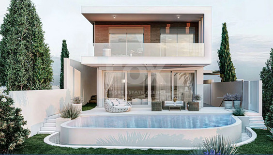 Modern three Bedroom Coastal Villa in Paphos with Pool and Outdoor Living for sale