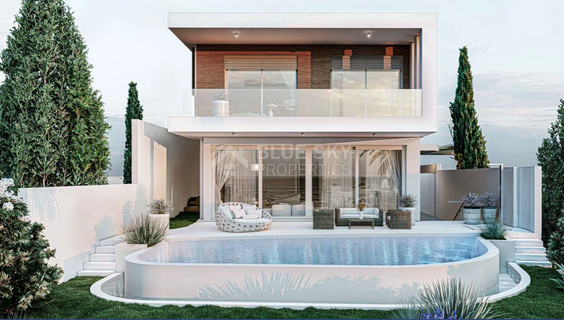 Modern three Bedroom Coastal Villa in Paphos with Pool and Outdoor Living for sale