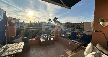 Corner Three Bedroom Apartment with Pool Views in Kato Paphos for sale