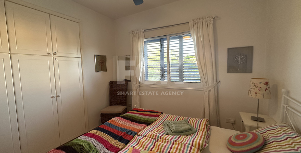 Corner Three Bedroom Apartment with Pool Views in Kato Paphos for sale