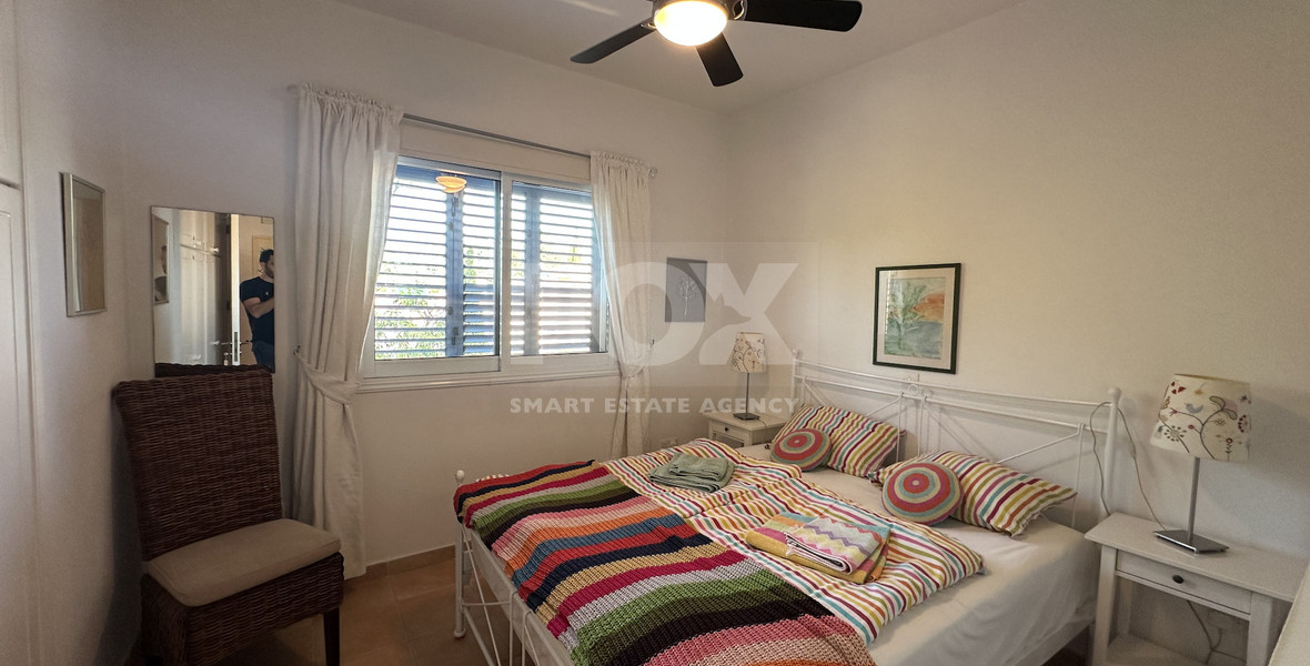 Corner Three Bedroom Apartment with Pool Views in Kato Paphos for sale