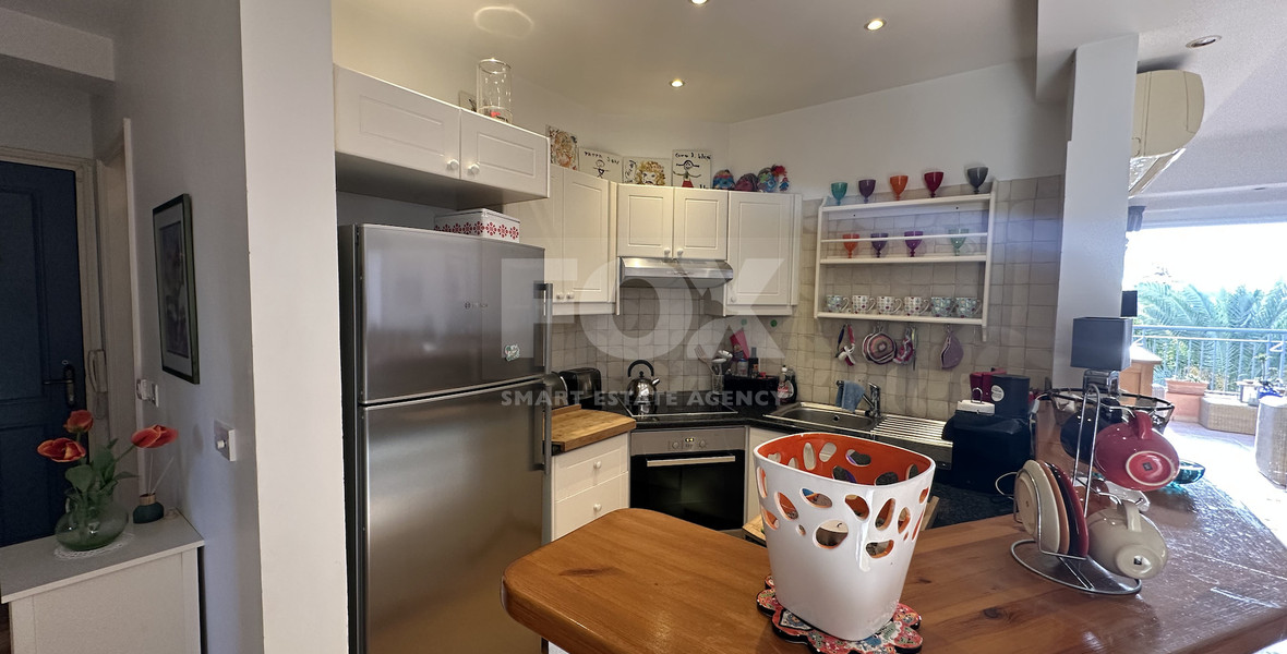 Corner Three Bedroom Apartment with Pool Views in Kato Paphos for sale