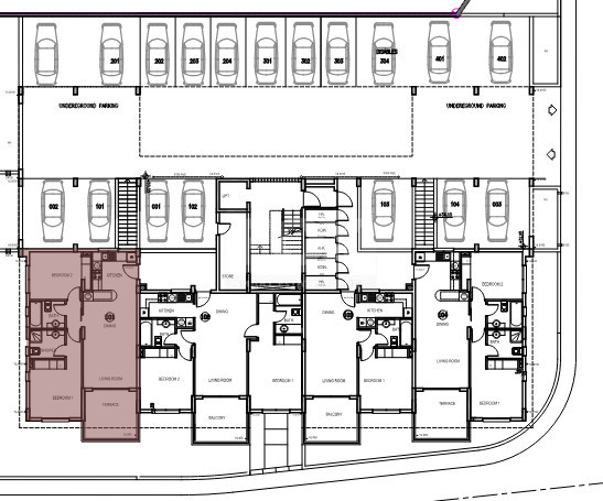 Modern two Bedroom Apartment Near Coral Bay with Pool & Sea Access for sale