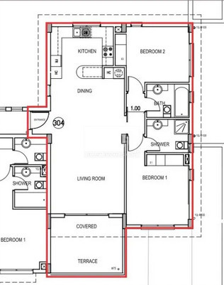 Modern two Bedroom Apartment Near Coral Bay with Pool & Sea Access for sale