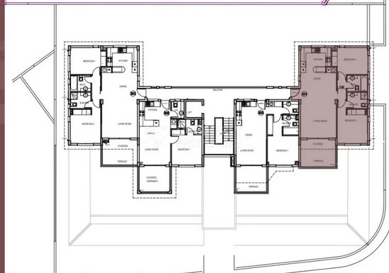 Modern two Bedroom Apartment Near Coral Bay with Pool & Sea Access for sale