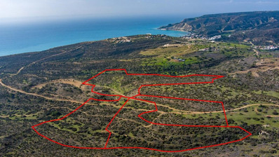 Exclusive tourist land for sale in Pissouri, Limassol