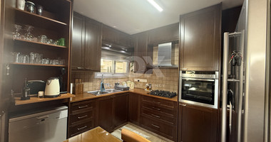 FOR RENT FURNISHED THREE BEDROOM GROUND FLOOR APARTMENT IN THE SOUGHT AFTER LOCATION OF MESA GEITONIA/PANTHEA