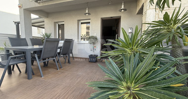 FOR RENT FURNISHED THREE BEDROOM GROUND FLOOR APARTMENT IN THE SOUGHT AFTER LOCATION OF MESA GEITONIA/PANTHEA