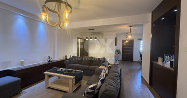 FOR RENT FURNISHED THREE BEDROOM GROUND FLOOR APARTMENT IN THE SOUGHT AFTER LOCATION OF MESA GEITONIA/PANTHEA