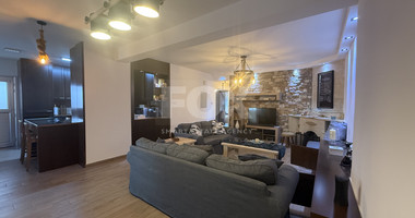 FOR RENT FURNISHED THREE BEDROOM GROUND FLOOR APARTMENT IN THE SOUGHT AFTER LOCATION OF MESA GEITONIA/PANTHEA