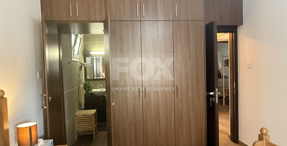 FOR RENT FURNISHED THREE BEDROOM GROUND FLOOR APARTMENT IN THE SOUGHT AFTER LOCATION OF MESA GEITONIA/PANTHEA