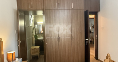 FOR RENT FURNISHED THREE BEDROOM GROUND FLOOR APARTMENT IN THE SOUGHT AFTER LOCATION OF MESA GEITONIA/PANTHEA