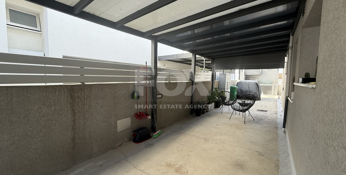 FOR RENT FURNISHED THREE BEDROOM GROUND FLOOR APARTMENT IN THE SOUGHT AFTER LOCATION OF MESA GEITONIA/PANTHEA