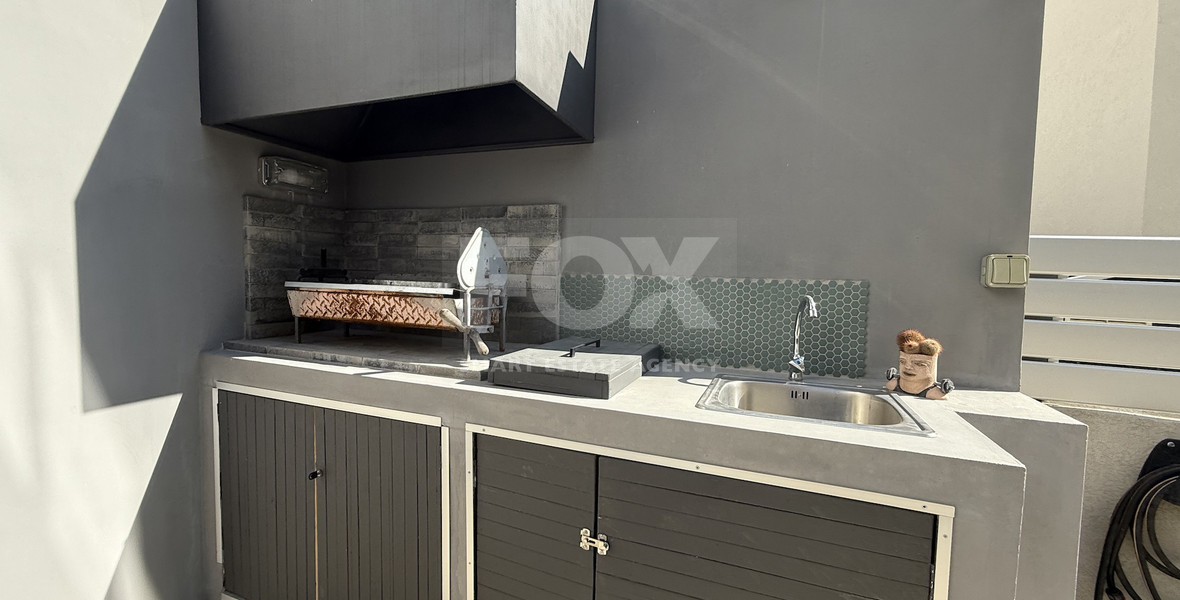 FOR RENT FURNISHED THREE BEDROOM GROUND FLOOR APARTMENT IN THE SOUGHT AFTER LOCATION OF MESA GEITONIA/PANTHEA