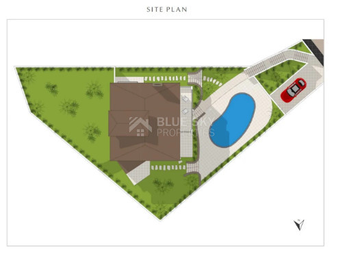 Luxury four bedroom Villa for Sale in Tala with Private Pool, Panoramic Views & Landscaped Gardens