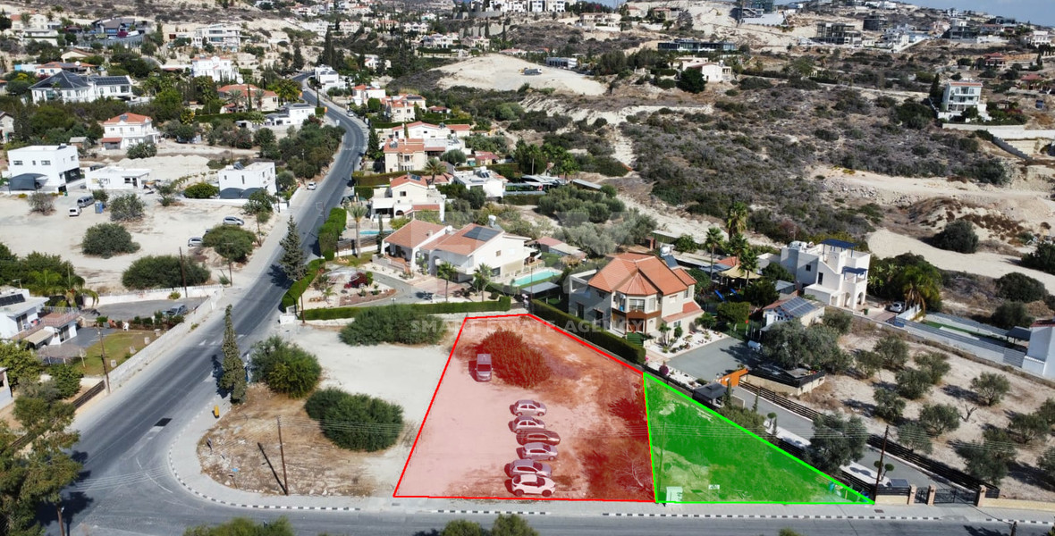 Prime Building Plot for Sale in Agios Tychonas – 947m² with Building Permit for Luxury 5-Bedroom Villa & Sea Views