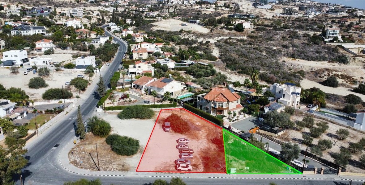Prime Building Plot for Sale in Agios Tychonas – 947m² with Building Permit for Luxury 5-Bedroom Villa & Sea Views