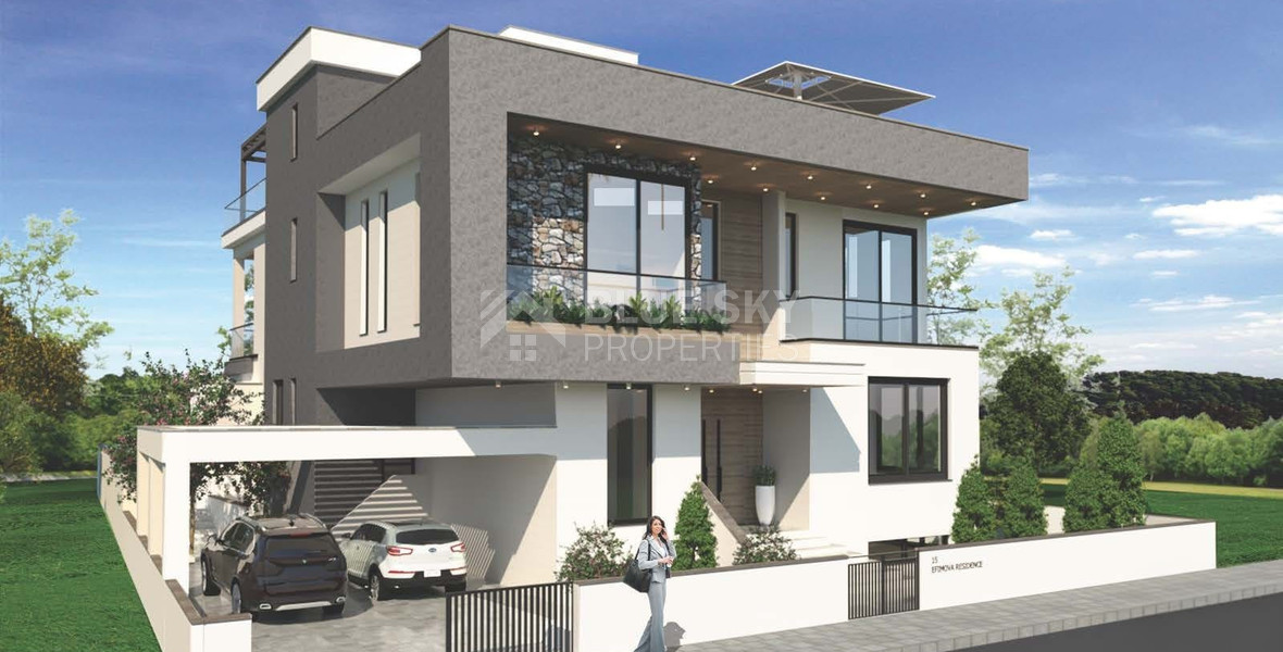 Prime Building Plot for Sale in Agios Tychonas – 947m² with Building Permit for Luxury 5-Bedroom Villa & Sea Views