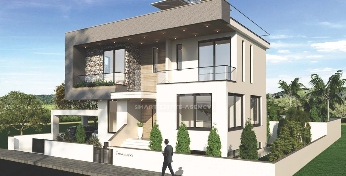 Prime Building Plot for Sale in Agios Tychonas – 947m² with Building Permit for Luxury 5-Bedroom Villa & Sea Views