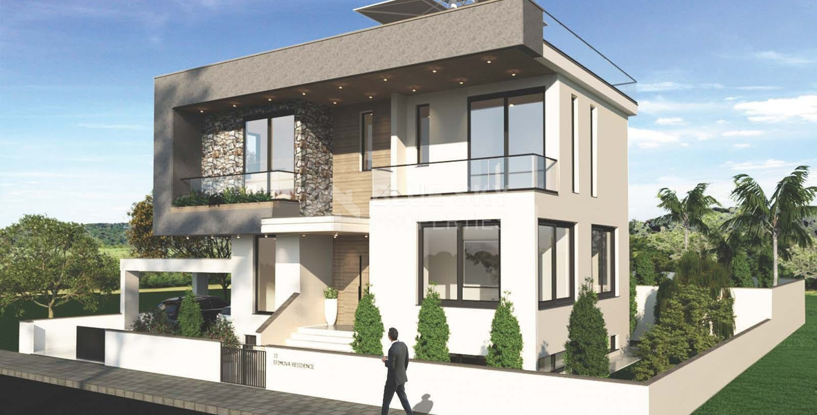 Prime Building Plot for Sale in Agios Tychonas – 947m² with Building Permit for Luxury 5-Bedroom Villa & Sea Views