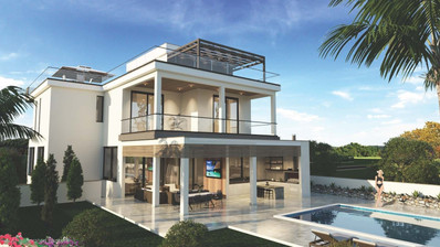 Prime Building Plot for Sale in Agios Tychonas – 947m² with Building Permit for Luxury 5-Bedroom Villa & Sea Views