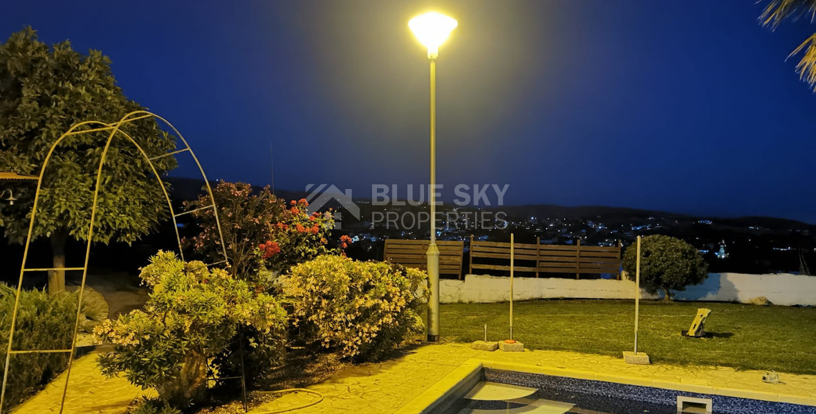 Spacious 5 Bedroom Villa  With Sea View for rent in Parekklisia, Limassol