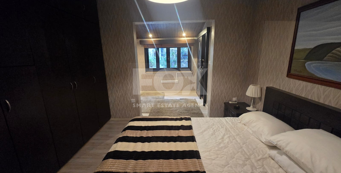 Renovated Two-Bedroom Townhouse with Garden for Rent in Parekklisia Tourist Area – Pool, Tennis, Furnished