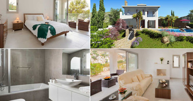 Charming four bedroom Villa in Kamares, Tala with Fireplace and Panoramic Views for sale